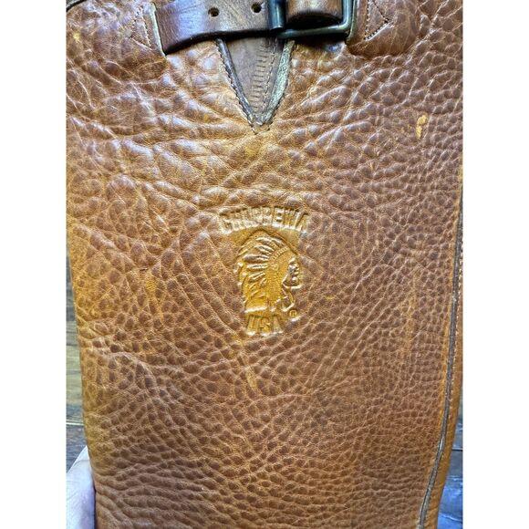 KING RANCH CHIPPEWA Full Leather Snake/Hunting Boots, Sz 9B - Picture 9 of 10